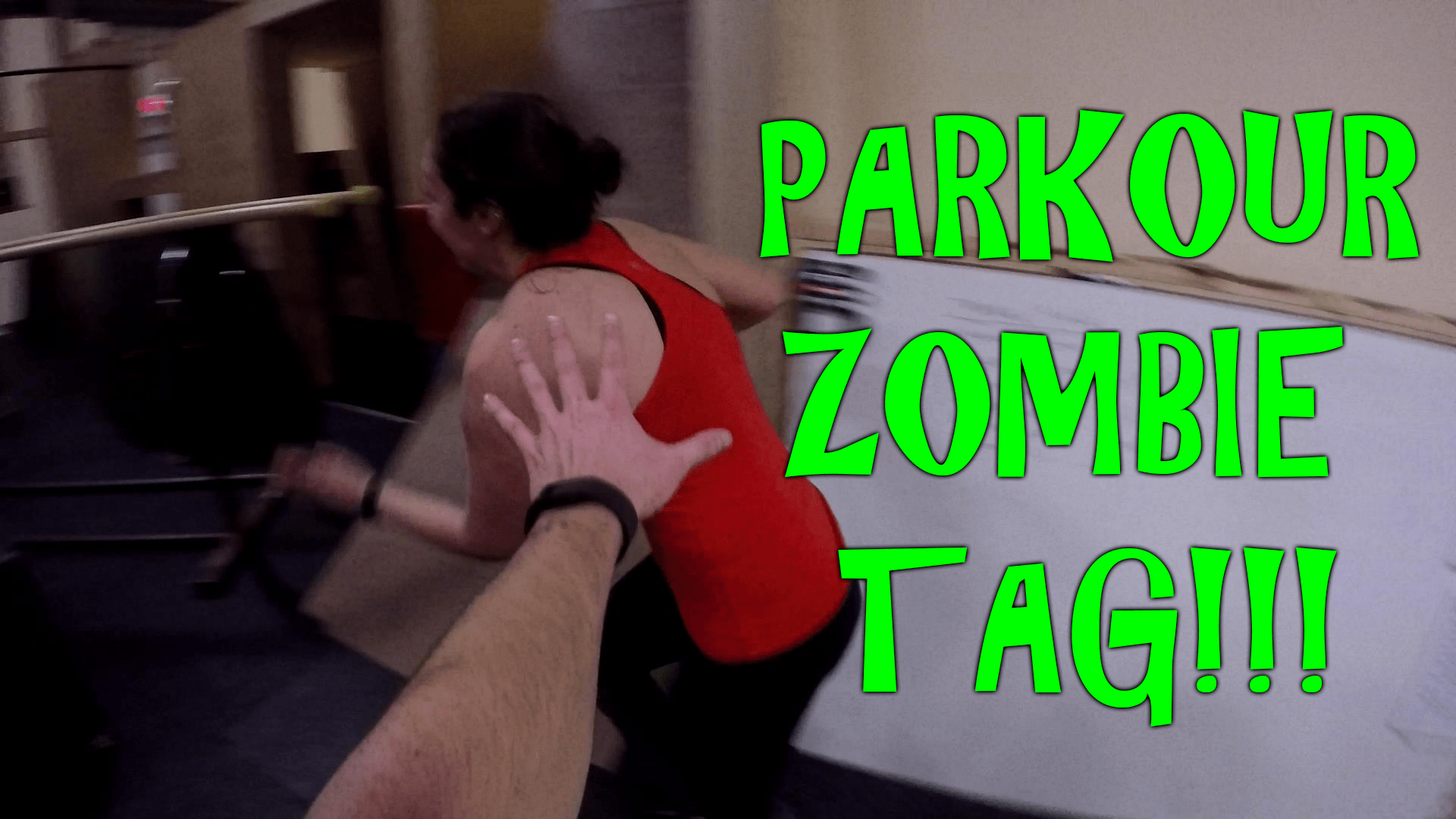 Parkour Game Zombie Tag!