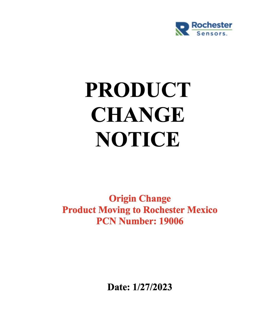 Dallas Relocation Rochester Sensors