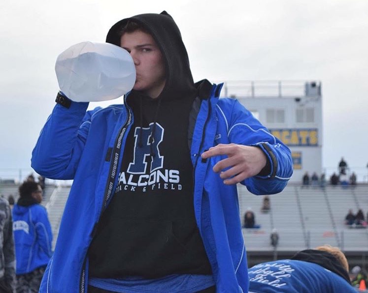 Athletes drink a gallon jug of water each day to increase hydration The Talon