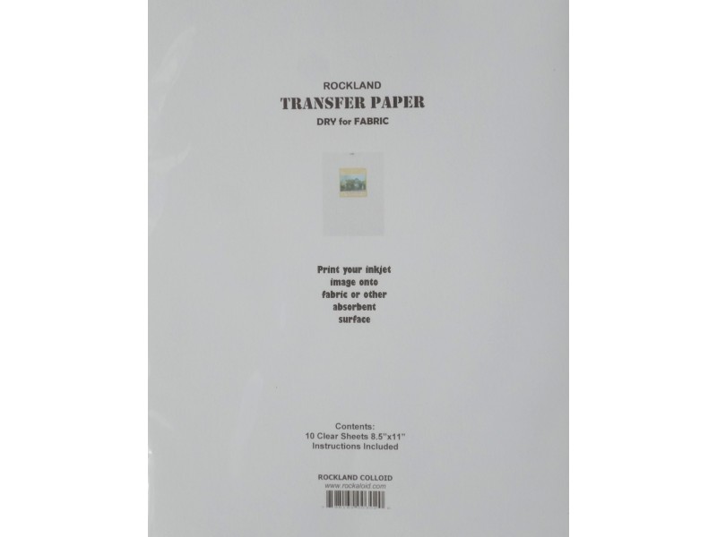 Inkjet Transfer Paper, dry ironon