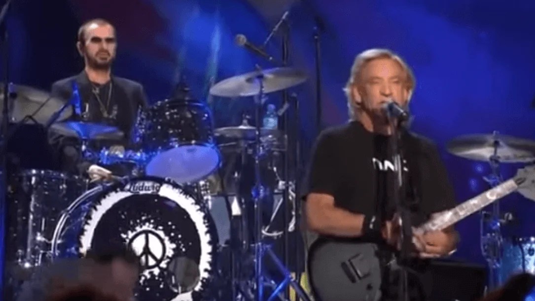 Back In Time Joe Walsh And Ringo Starr Performing Rocky Mountain Way