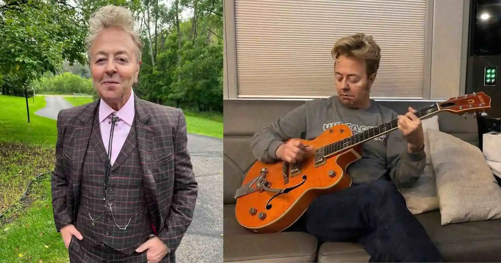 Brian Setzer says he can't play guitar due to autoimmune disease