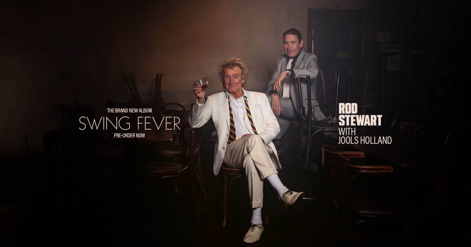 Rod Stewart and Jools Holland announce new album