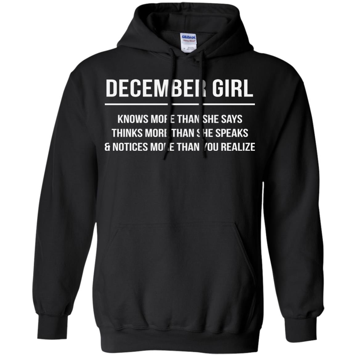 December girl knows more than she says shirt, tank top, hoodie Rockatee