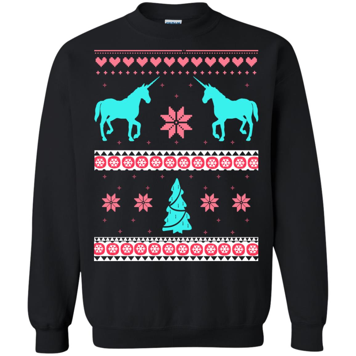 Unicorn Ugly Christmas Sweater, Shirt, Hoodie Rockatee