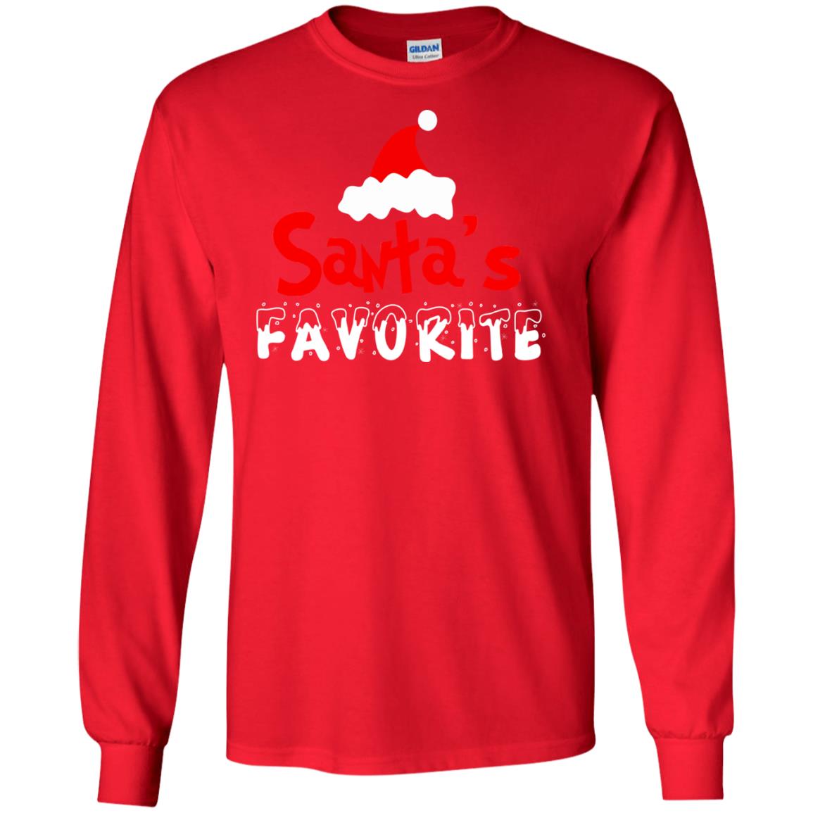 Santa is Favorite HO Sweater Christmas Sweatshirt Rockatee
