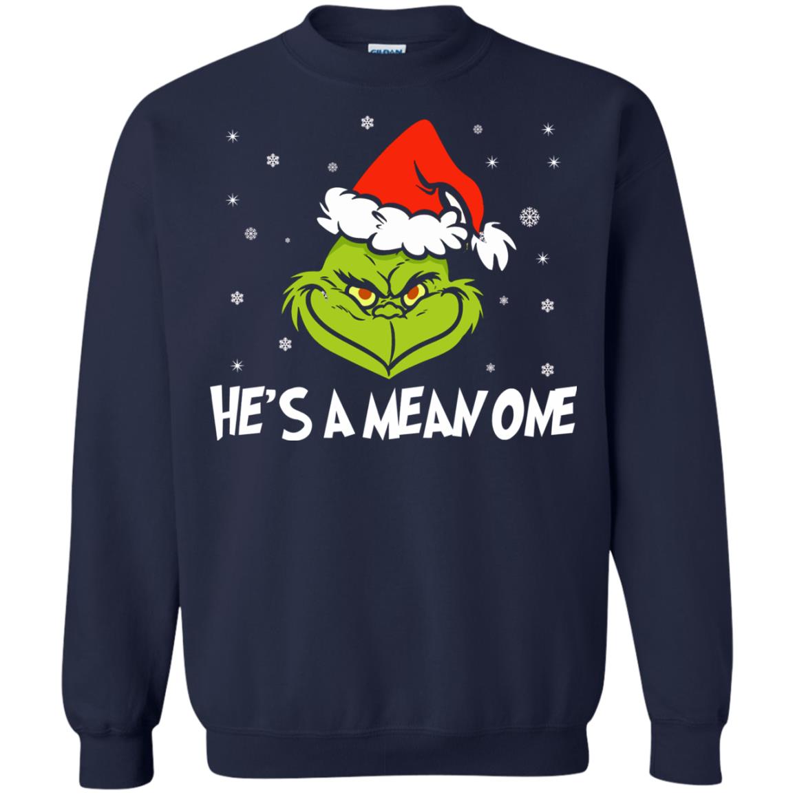 Mr Grinch He is Mean One Ugly Sweater, Christmas Sweatshirts Rockatee