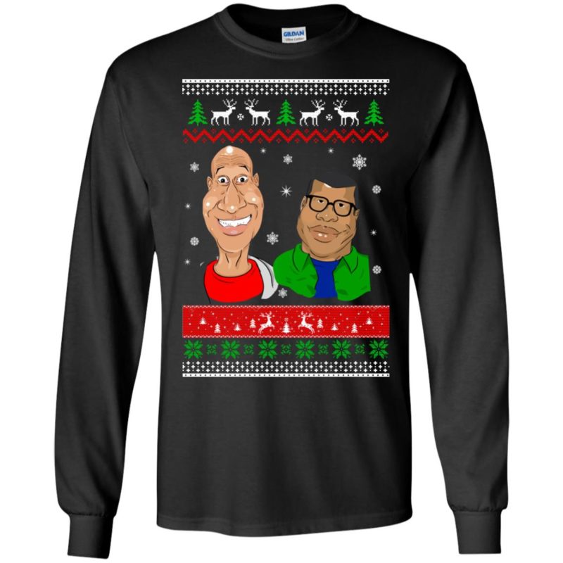 Key and Peele Cartoon Christmas Ugly Sweater Rockatee