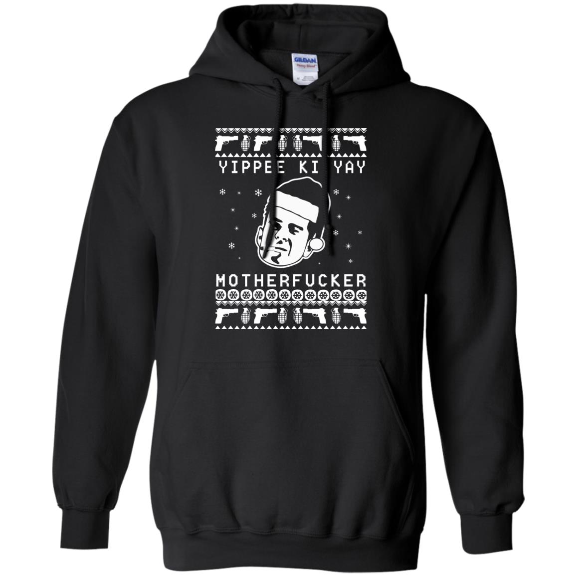 John McClane Yippee Ki Yay Motherfucker Christmas Sweater, Hoodie