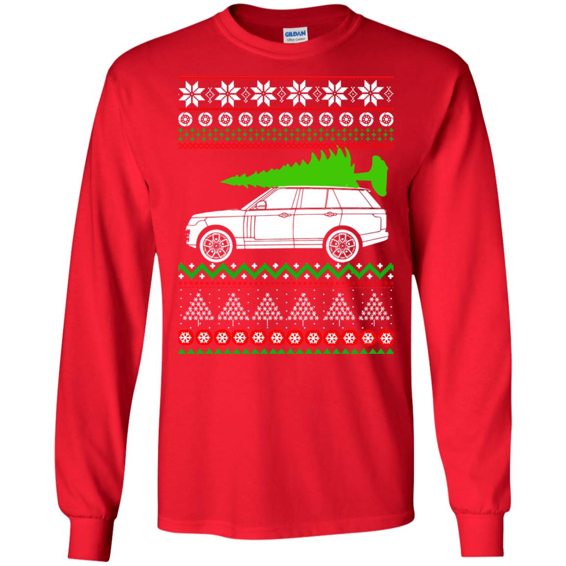 Range Rover Sport Ugly Christmas Sweater, Hoodie Rockatee