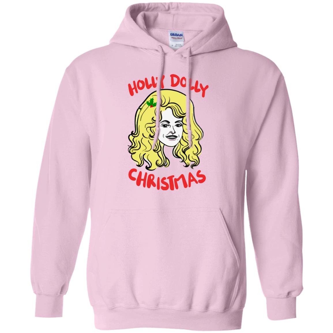 Holly Dolly Christmas Sweater, Hoodie, Long Sleeve Rockatee