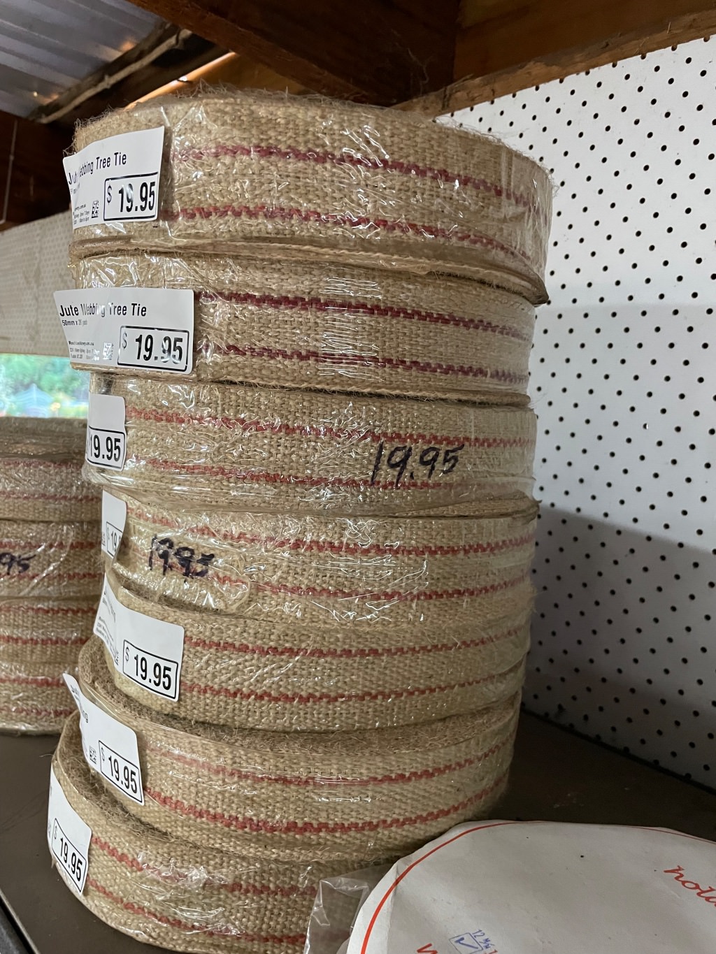 Jute bing Tree Tie — Rockbank Nursery