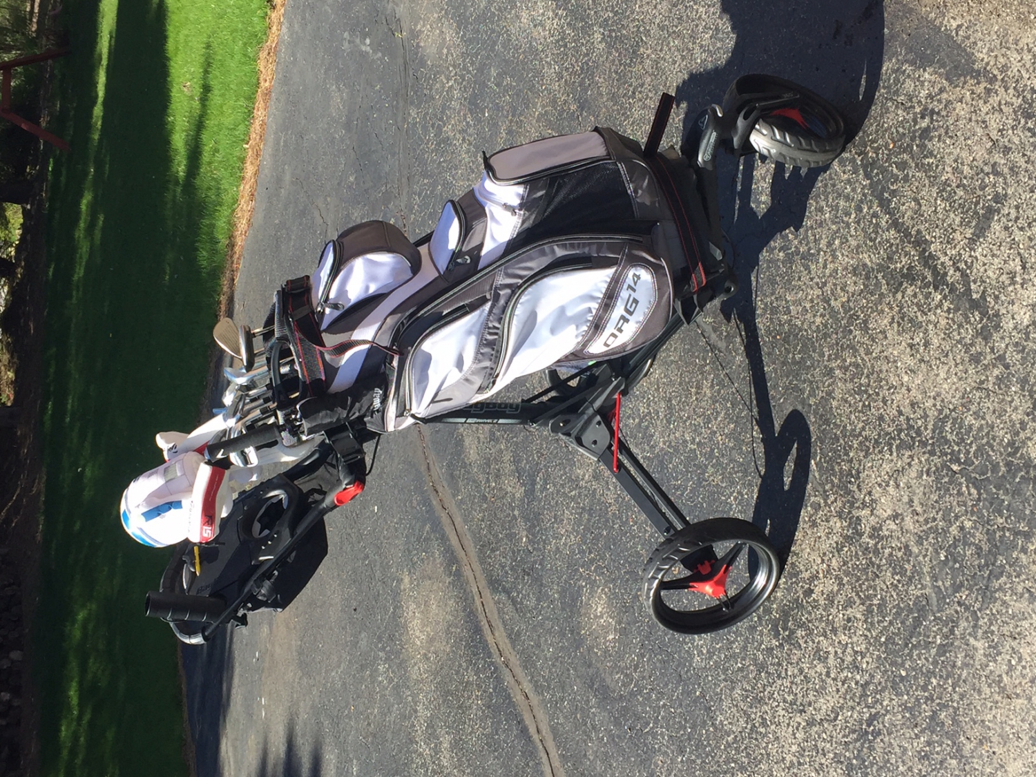 Bag Boy Tri Swivel II Cart Push Cart