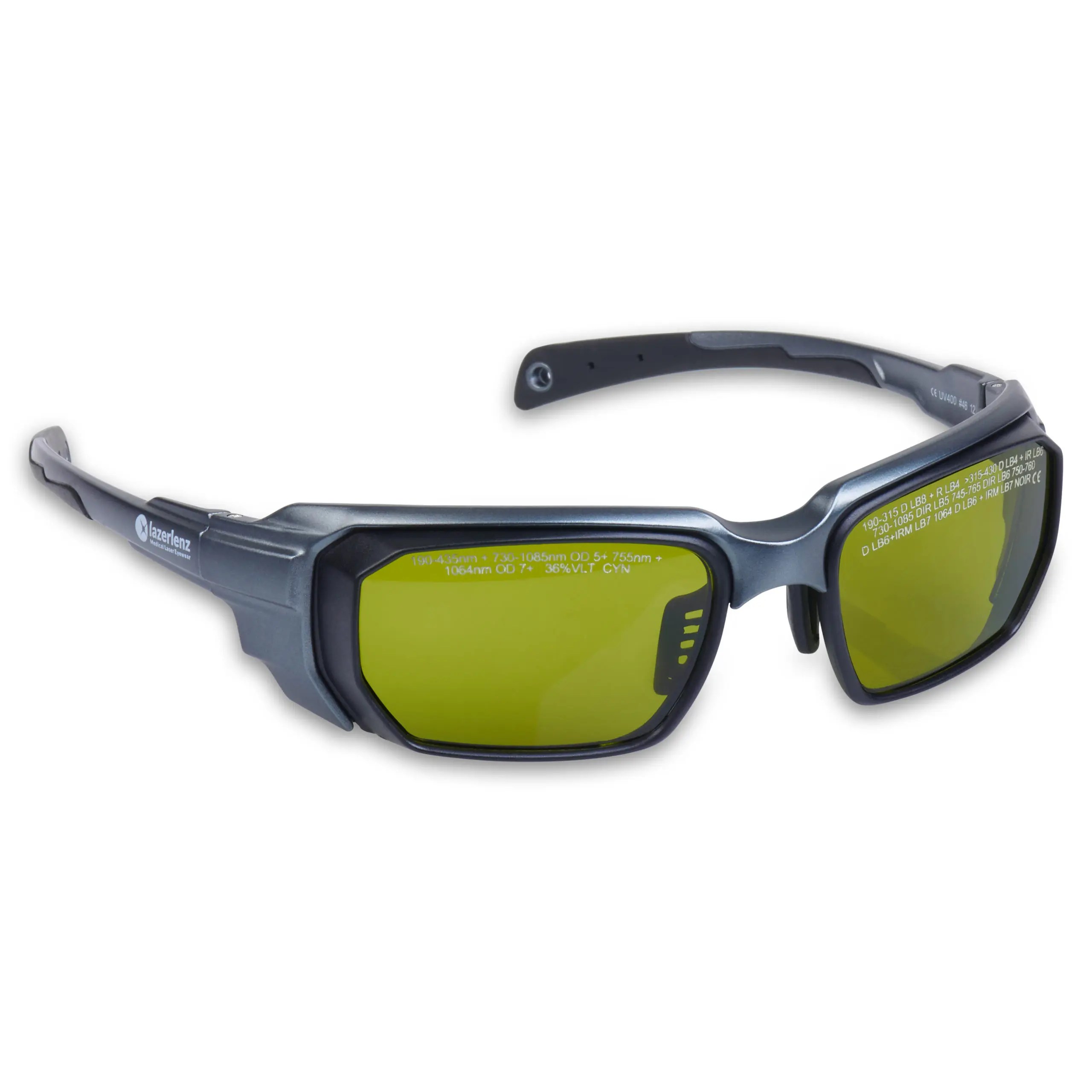 Lazerlenz Laser Goggles Multi 755 & 808 & 1064 Medical Eyewear