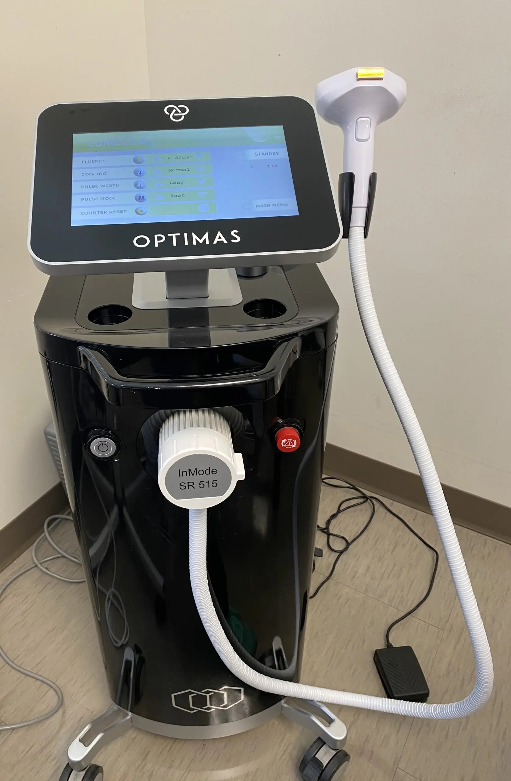 2018 Inmode Optimas with Lumecca 515, Lumecca 580 and Diolaze XL 810