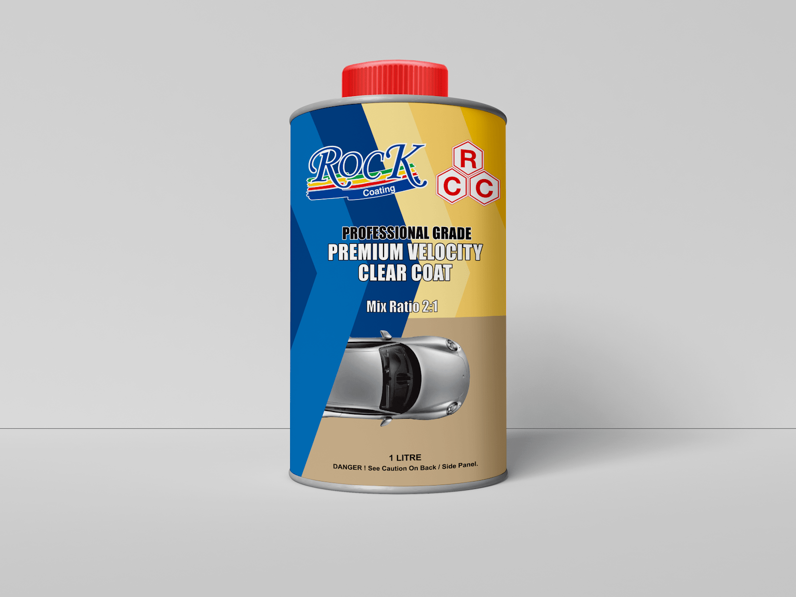 premium clear coat Rock Coating