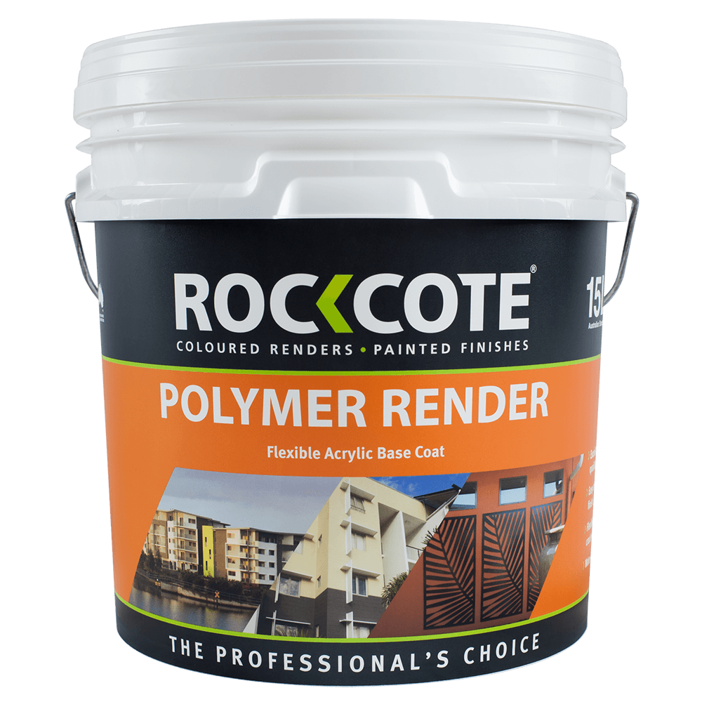 Rockcote Polymer Render Off White for Flexible Acrylic Coating