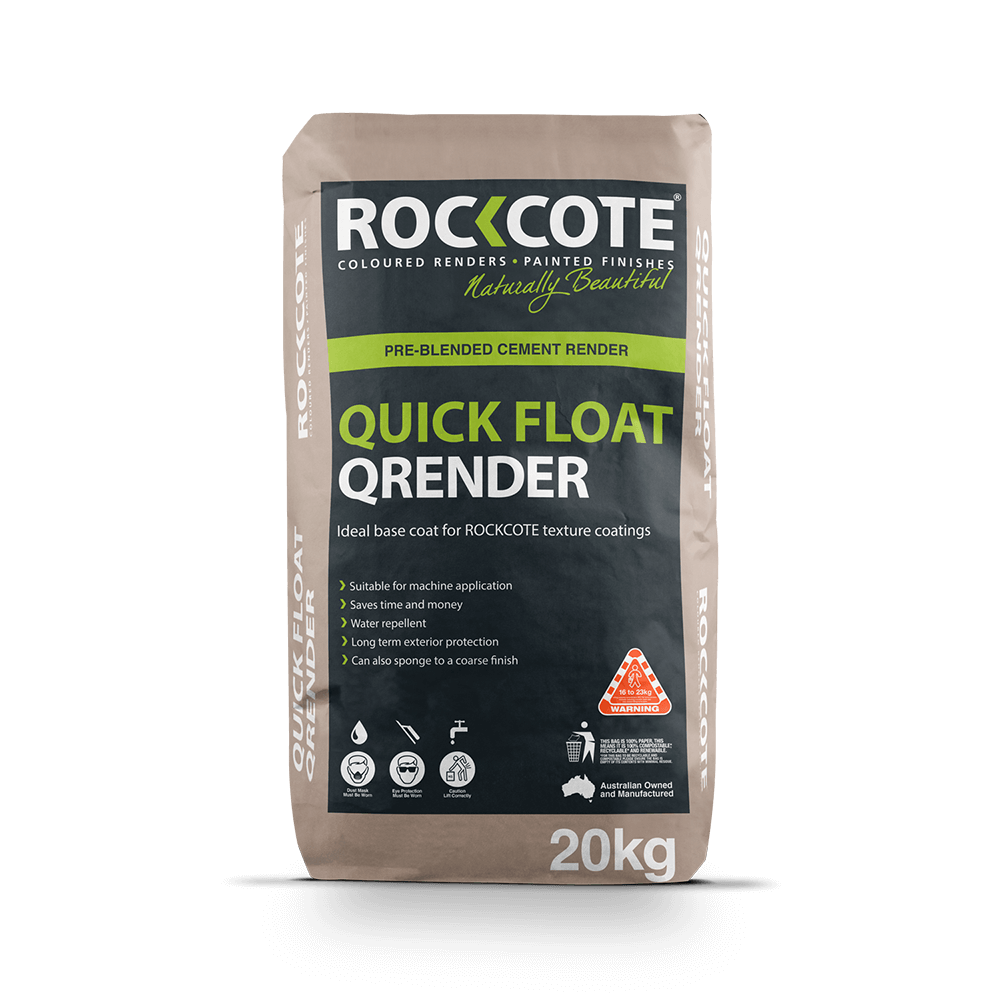 Rockcote Quick Render Quick Float for Reliable Surfaces