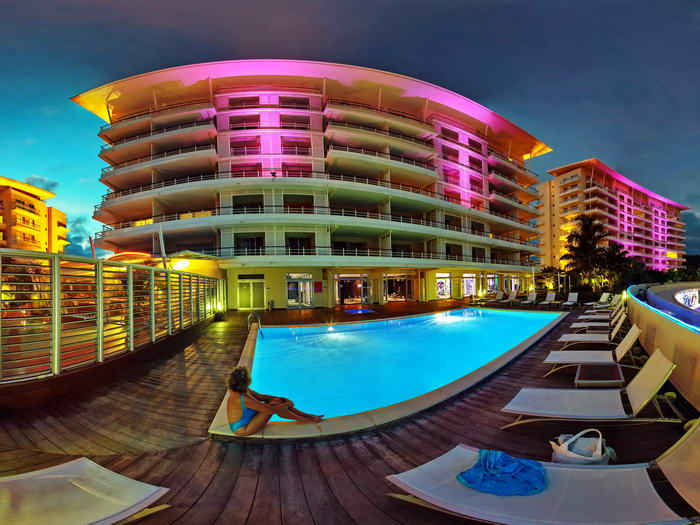 New Caledonia hotels, resorts, gites and tribal stays.