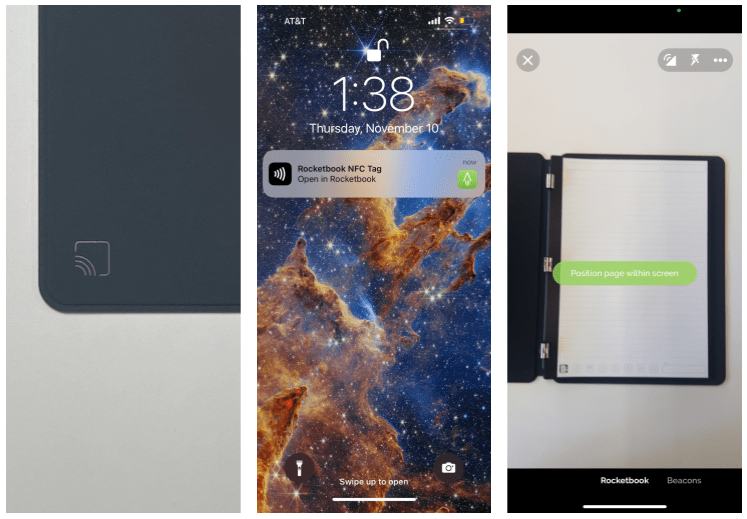 How to use the Rocketbook Pro NFC Hotspot Rocketbook Help Center