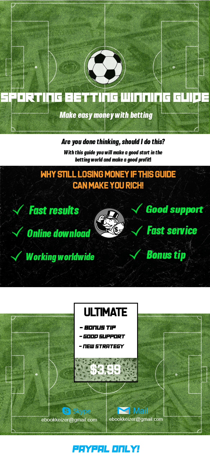 Ultimate sport betting guide!
