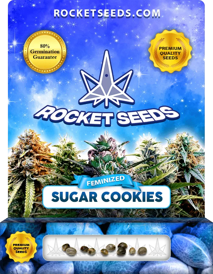 Sugar Cookies Strain Feminized Marijuana Seeds Rocket Seeds