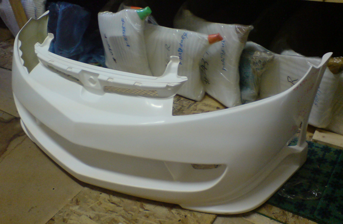 Civic 06-08 M Style Front bumper 4D - ROCKETZ AUTOSPORT
