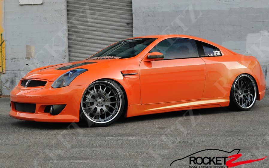 Infiniti G35 K Style Front Bumper ROCKETZ AUTOSPORT