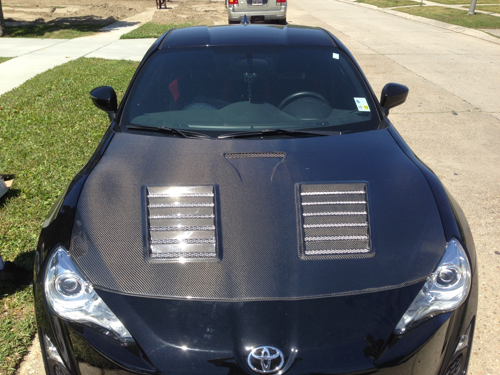 Scion FRS VT Style Carbon Fiber Hood ROCKETZ AUTOSPORT