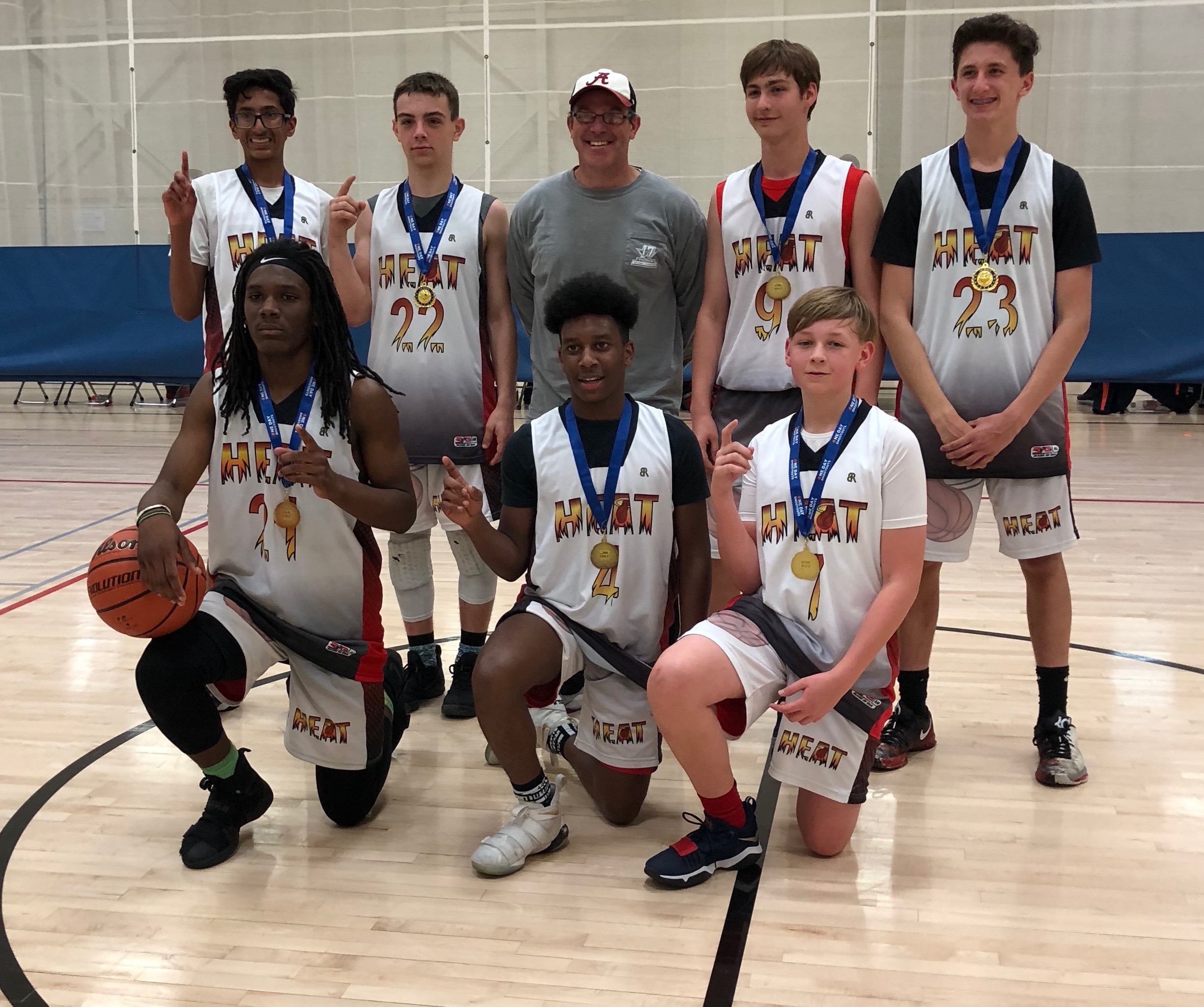 Heat 8th Grade Team Britnell Wins Championship! Rockford Heat Basketball