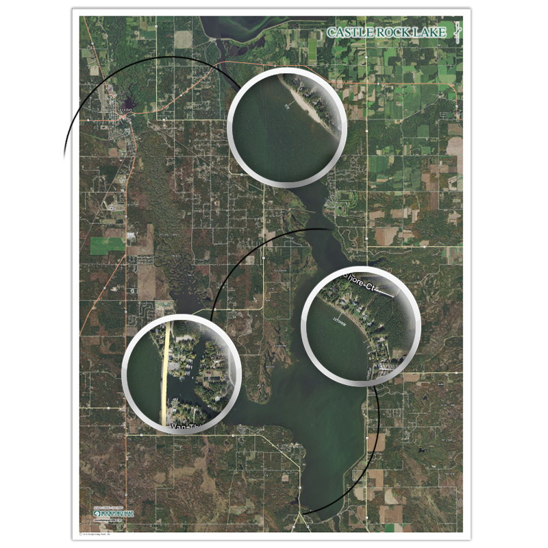 Custom Lake Wall Maps Rockford Map Publishers, Inc.
