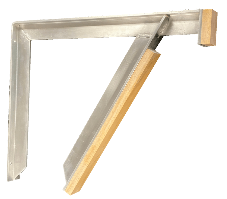 Aluminum Vanity Brackets Rockford Process Control Hinges & Hardware