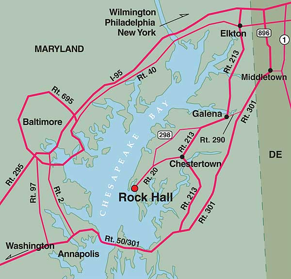 Directions to Rock Hall Marine Railway Marina Rock Hall MD