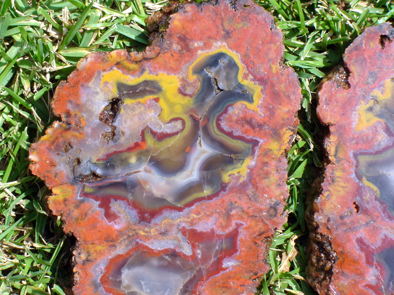 RockHoundLounge Forum Tennessee Paint Rock Agate