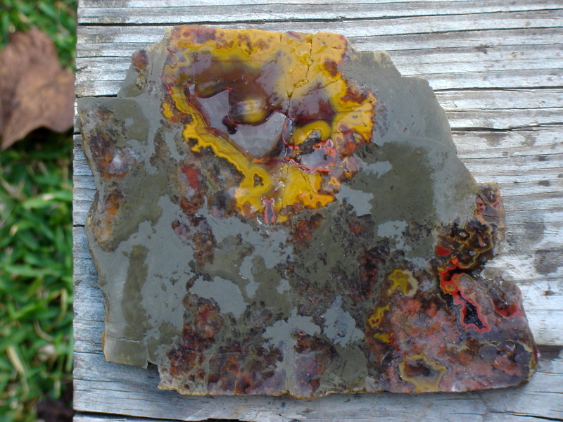 RockHoundLounge Forum Tennessee Paint Rock Agate