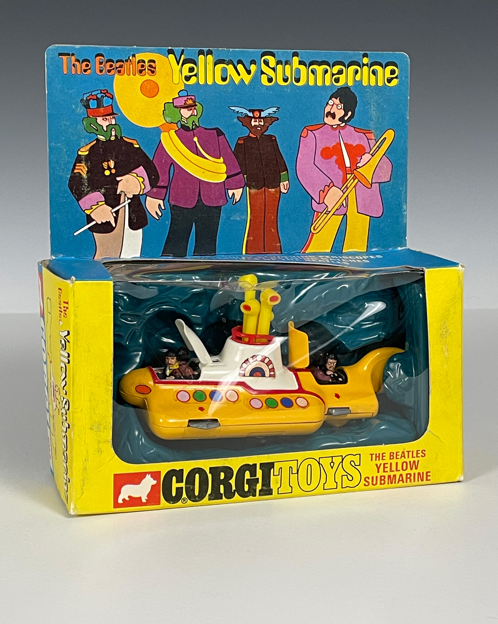 Lot Detail 1968 "The Beatles Yellow Submarine" DieCast Toy in