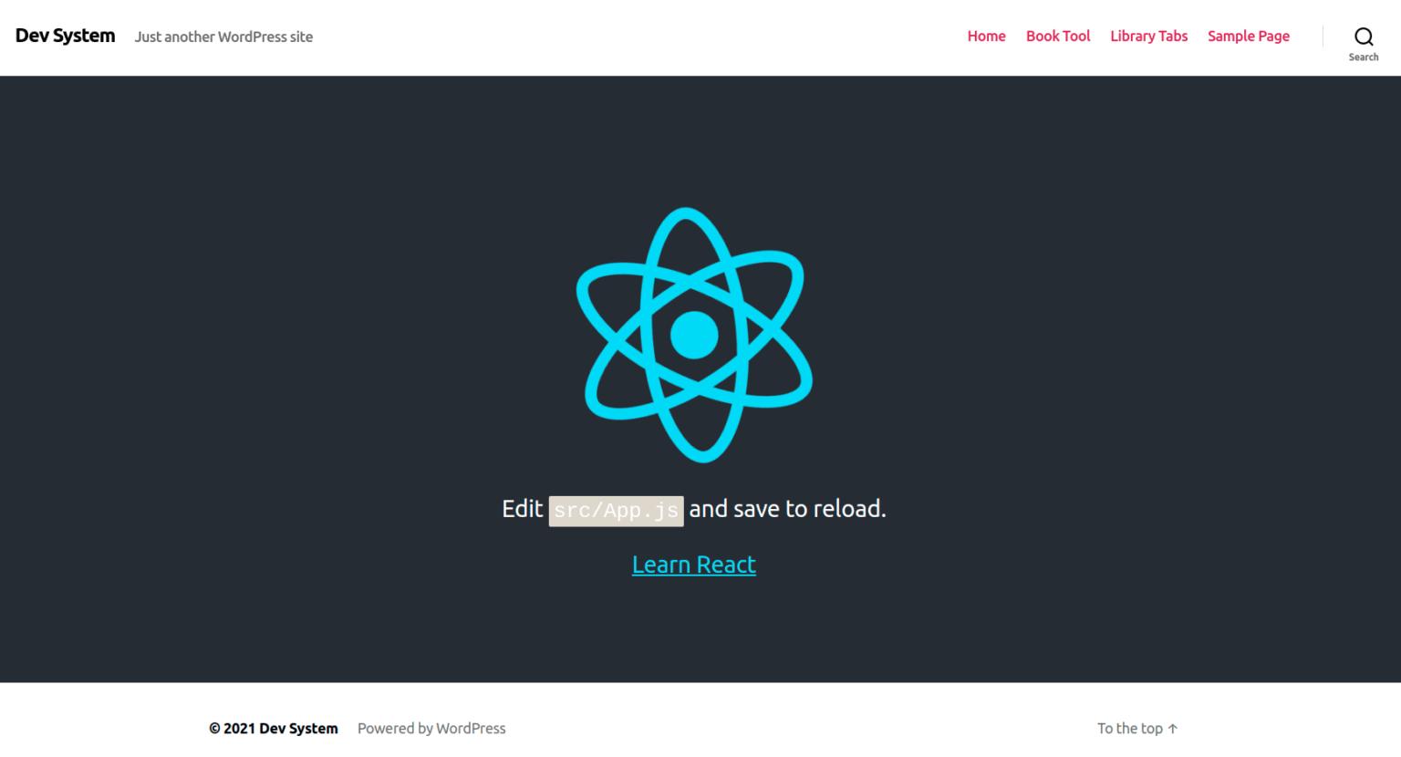 Easily embed React apps into WordPress with the ReactPress plugin