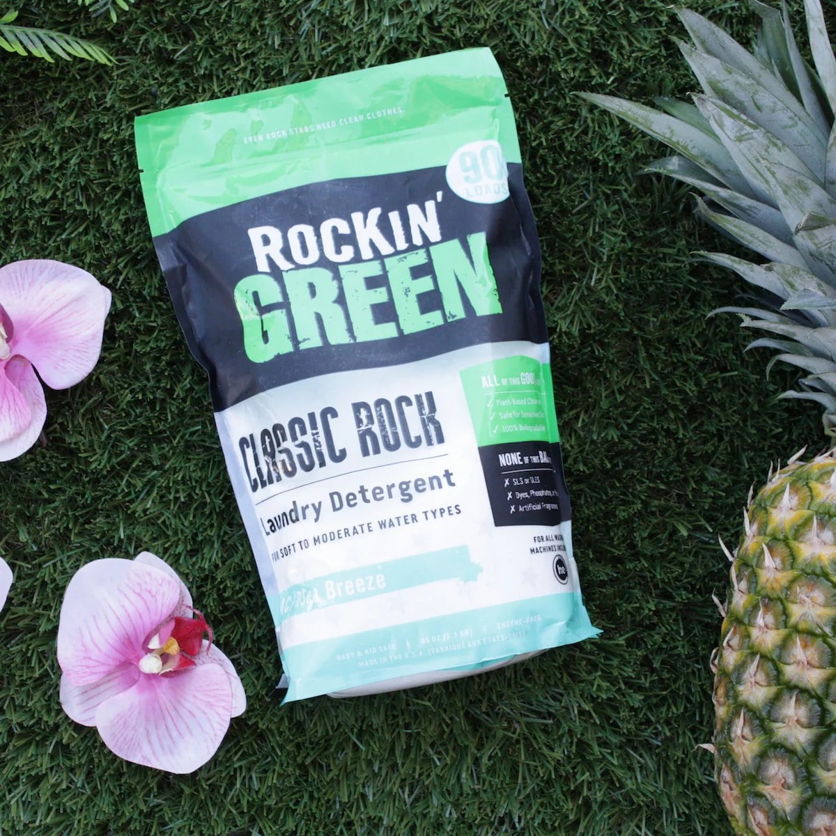 Rockin Green Classic Rock AC/DSea Breeze Laundry Detergent