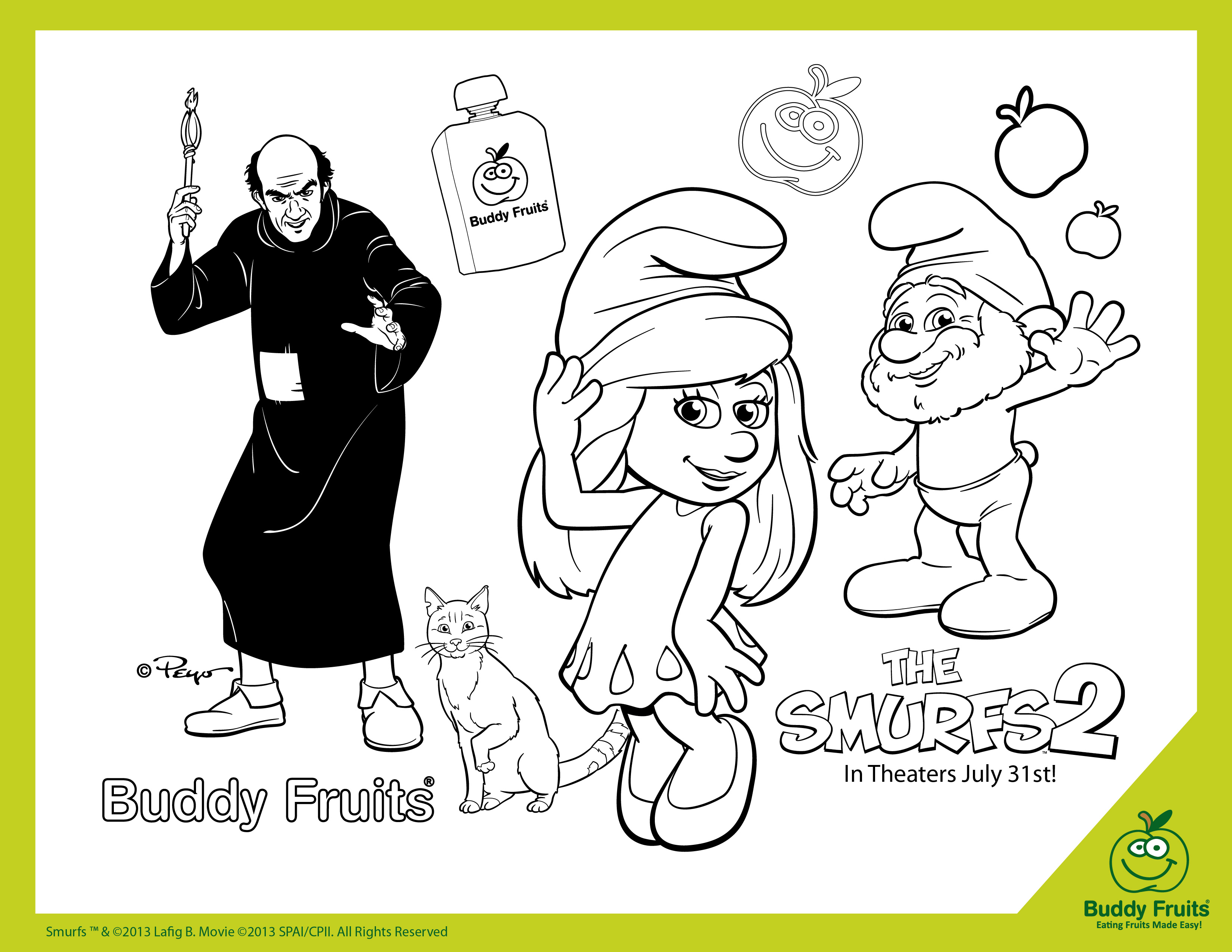 The Smurfs 2 Activities Treats And The Latest Video Game Giveaway