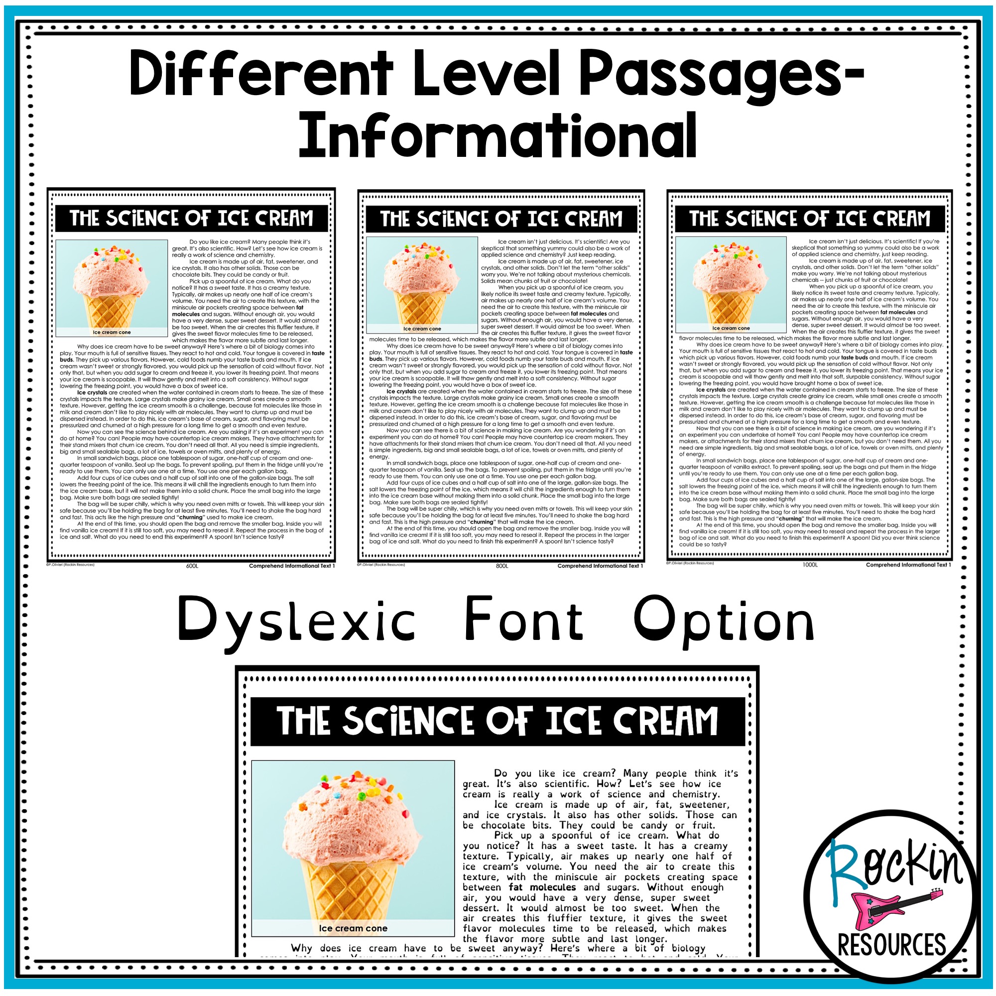 5th Grade Informational Reading Comprehension Passages | Rockin Resources