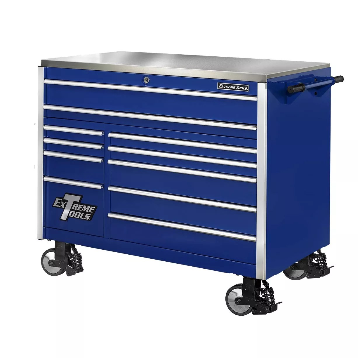 55” 11 Drawers Roller with a Security Drawer by Extreme Tools