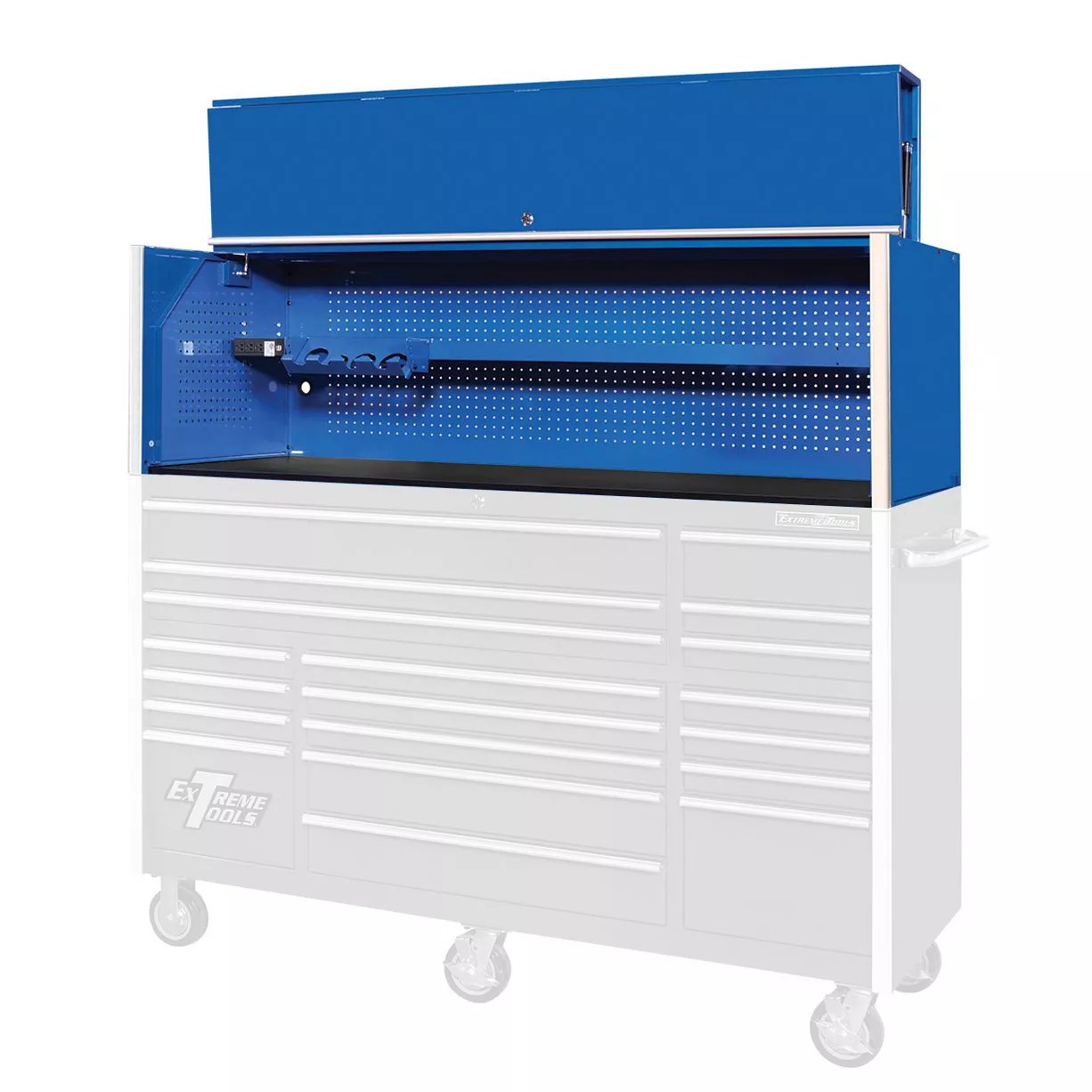 Extreme Tools 72" x 25" Top Hutch Rockin Toolboxes