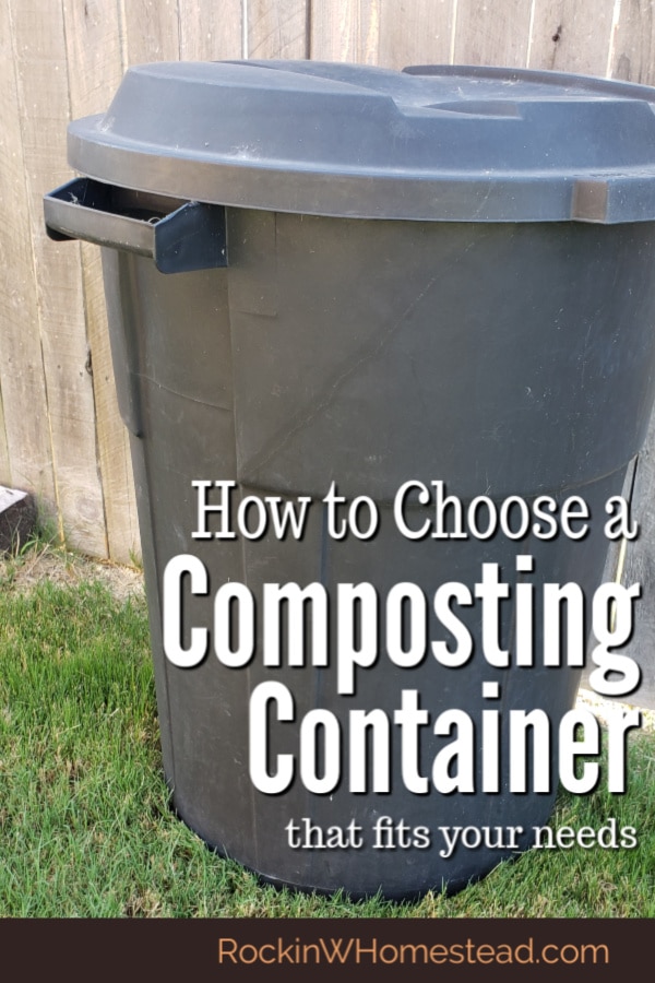 How to Choose a Composting Container that Fits Your Needs Rockin W