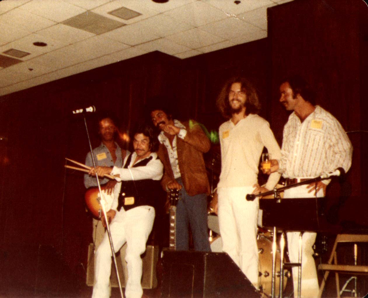 James, me, Lenny, Ray Olson & Curtis