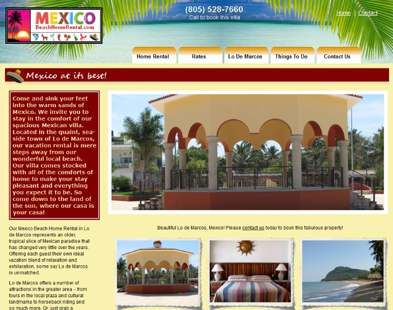 Mexico Beach Home Rental RockOn Interactive