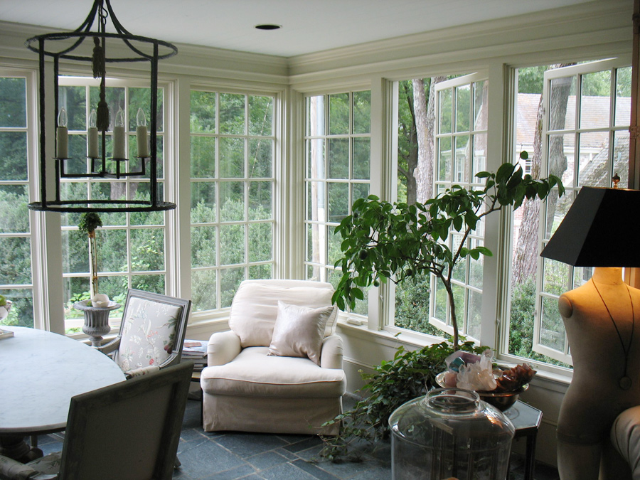 Window Covering Ideas For Sunrooms View Four Season Enclosed Porch