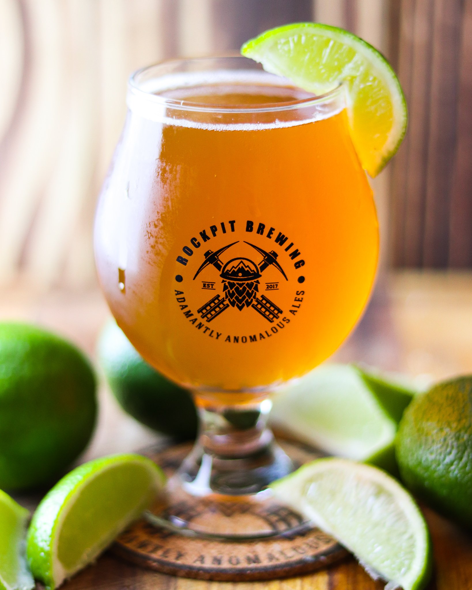 The Lime Light American Lager Rockpit Brewing