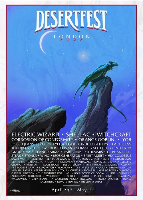 Desertfest Announce Full Line up For 2022 ROCKPOSER DOT COM!