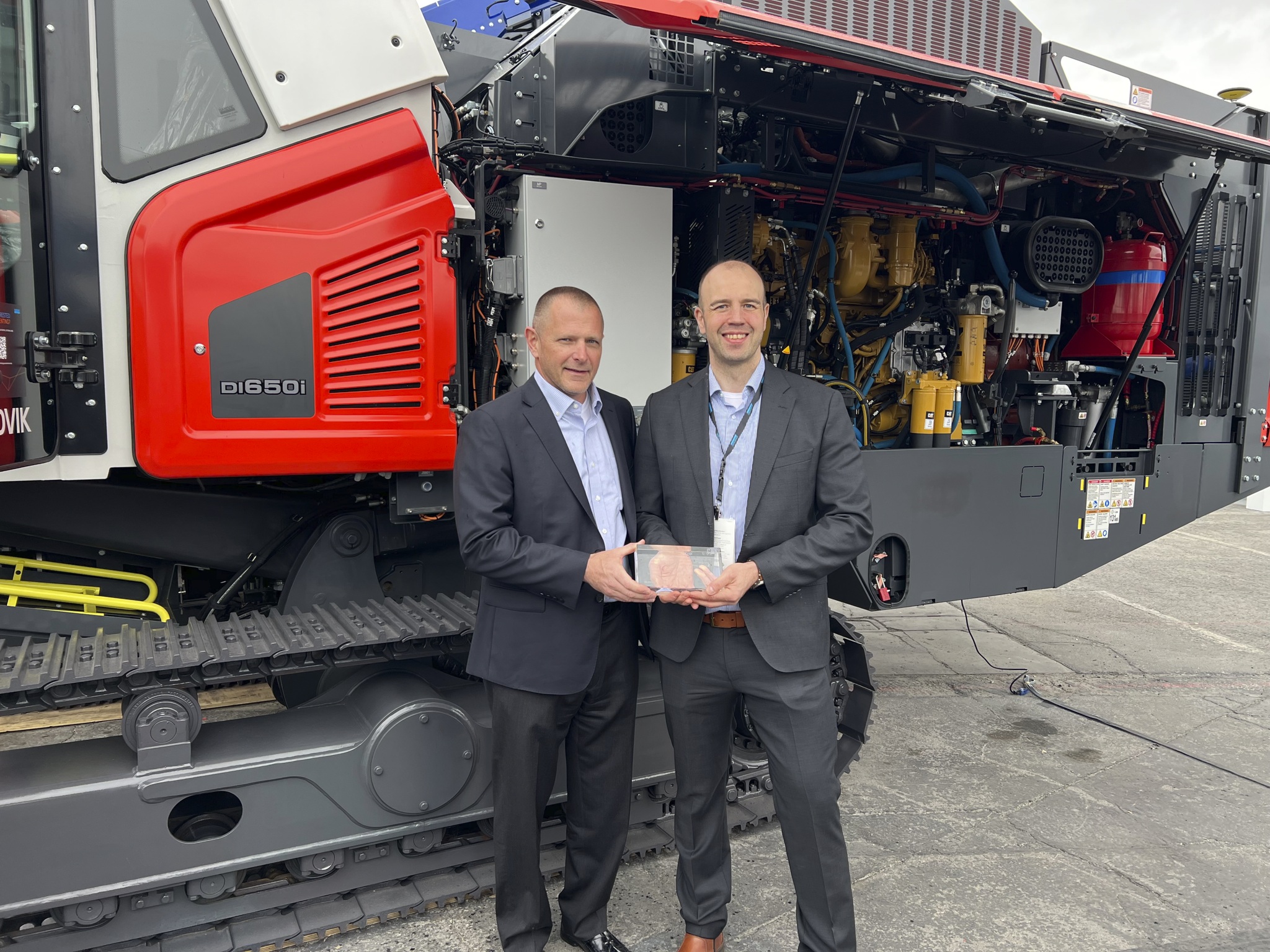 Sandvik Chooses 10,000 Cat Engines to Power its Drilling Machines