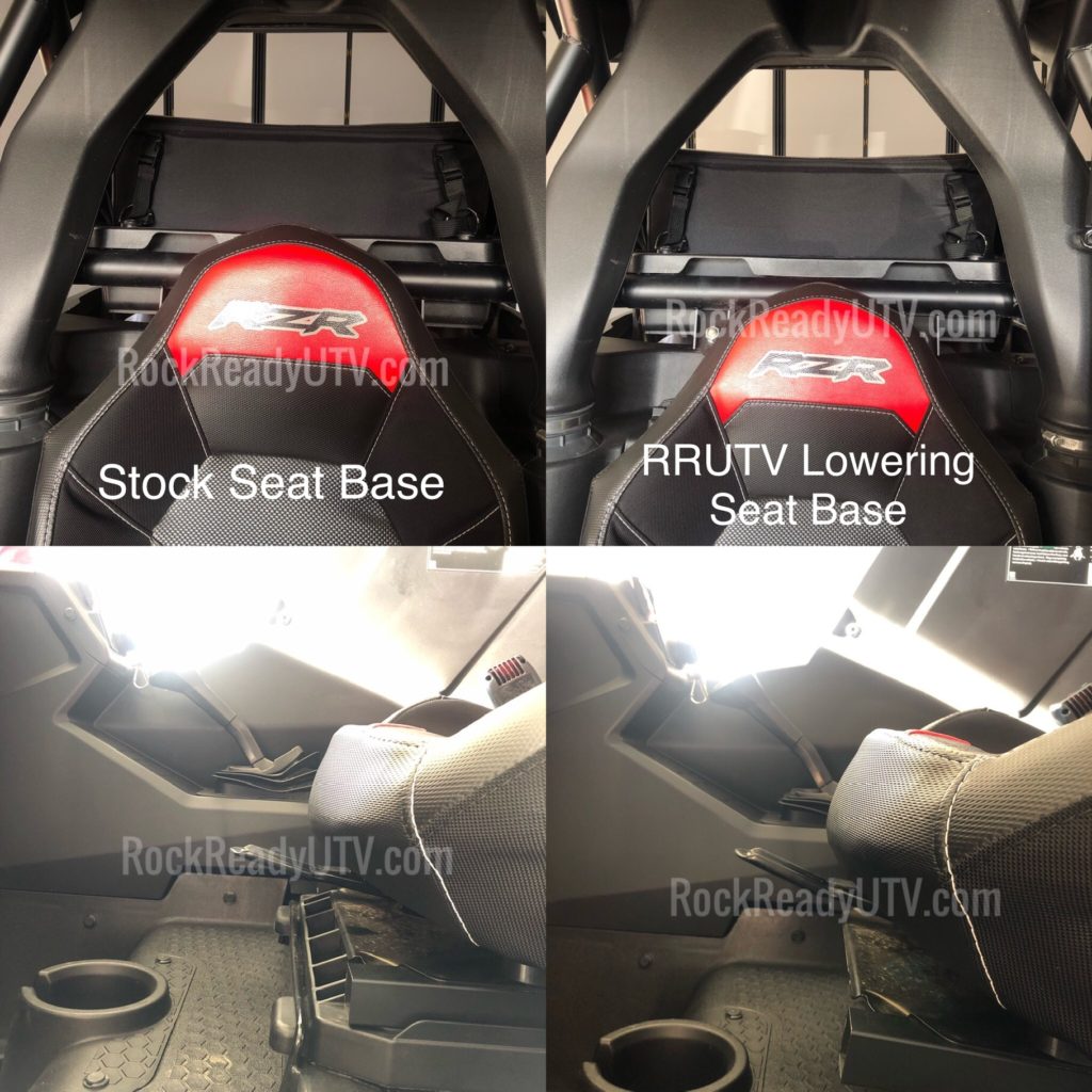 Gen 3 Lowering and Reclining Seat Base (Polaris RZR, RS1, General